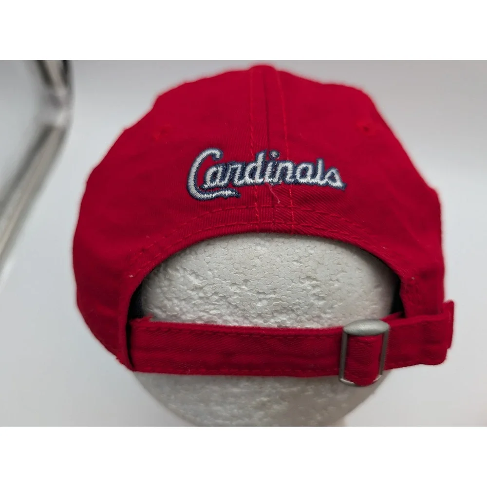 New Era 9FORTY St Louis Cardinals Youth Hat Red Heart Leopard Print Baseball Cap